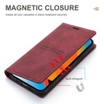 Tampa Flip Cover iPhone 13 Style Leather Stitching Magnetic Clasp