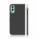 OnePlus Nord 2 5G Capa de Espelho de Capa de Couro