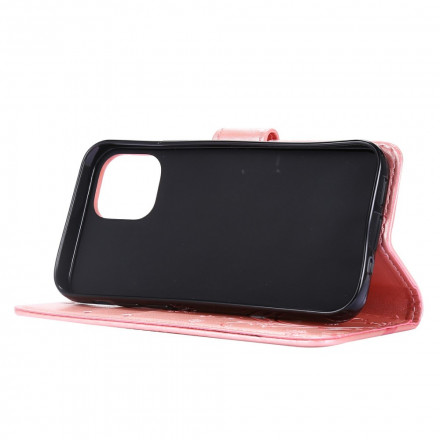 Capa para iPhone 13 Borboletas em Flores