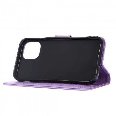 Capa para iPhone 13 Borboletas em Flores