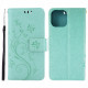 Capa para iPhone 13 Borboletas em Flores