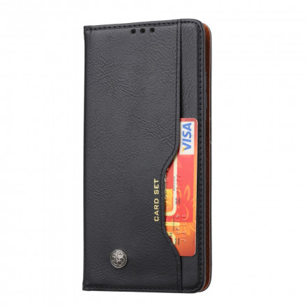 Capa Flip Poco X3 / X3 Pro / X3 NFC Capa de cartão de couro