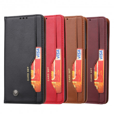 Capa Flip Poco X3 / X3 Pro / X3 NFC Capa de cartão de couro