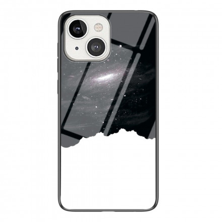 iPhone 13 Capa de vidro temperado Starry Sky