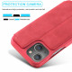 Tampa Flip Cover iPhone 13 Efeito Couro Simples LC.IMEEKE