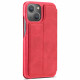 Tampa Flip Cover iPhone 13 Efeito Couro Simples LC.IMEEKE