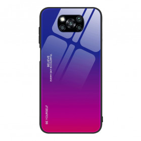 Poco X3 / X3 Pro / X3 NFC Capa de vidro temperado Be Yourself