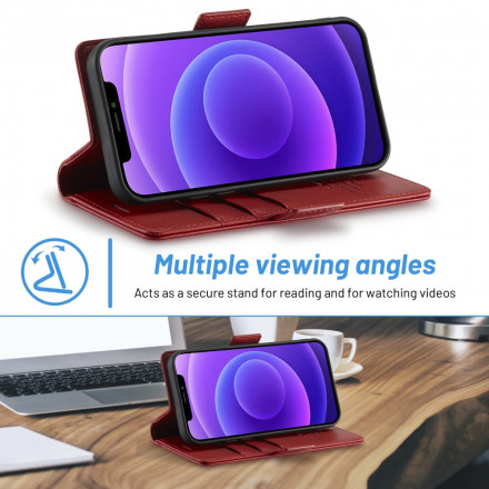 iPhone 13 Capa de fecho duplo LC.IMEEKE