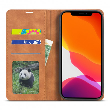 Tampa Flip Cover iPhone 13 Efeito Couro FORWENW Tampa Flip Cover iPhone 13 Efeito Couro FORWENW