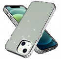 Capa de design do iPhone 13 Clear Glitter