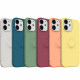 iPhone 13 Capa de silicone com suporte e correia