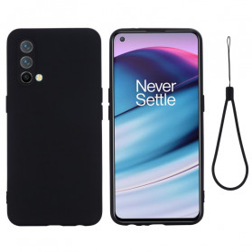 OnePlus Nord CE 5G Capa de Silicone Líquido com Cordão