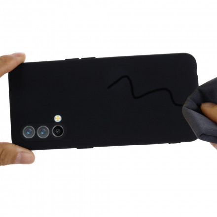OnePlus Nord CE 5G Capa de Silicone Líquido com CordÃ£o