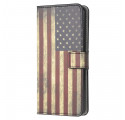 Motorola Edge 20 Lite Case American Flag