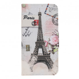 Case Motorola Edge 20 Lite Eiffel Tower Retro