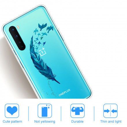OnePlus Nord Case Beautiful Feather