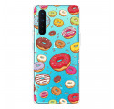 Capa OnePlus Nord love Donuts