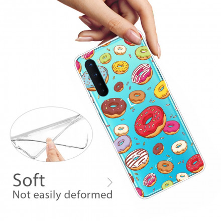 Capa OnePlus Nord love Donuts
