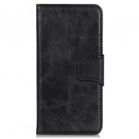 Capa Motorola Edge 20 Lite Split Split Leather Reversible Clasp