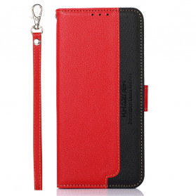 Estilo Edge 20 Lite Litchi RFID Case KHAZNEH da Motorola