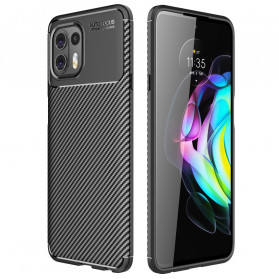 Capa Motorola Edge 20 Lite Fibra de Carbono de Textura Flexível