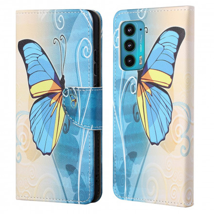 Capa Motorola Edge 20 Butterflies
