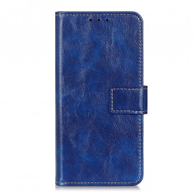Capa brilhante Motorola G60s com costuras expostas