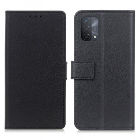 Capa contrário A54 5G / A74 5G Efeito Couro Brilhante Único