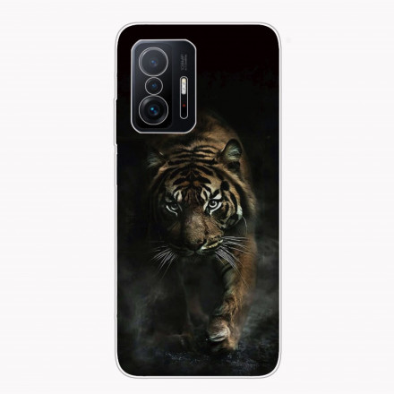 Xiaomi 11T Capa Flexível de Tigre