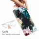 Xiaomi 11T Capa transparente para flores de aguarela