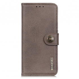 Case Motorola Edge 20 Pro Leatherette KHAZNEH