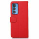 Capa para o Motorola Edge 20 Pro Style Litchi RFID KHAZNEH