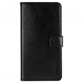 Capa para o Edge 20 Pro Leatherette IDEWEI da Motorola