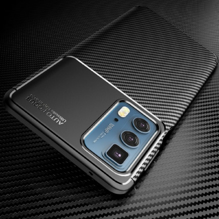 Capa Motorola Edge 20 Pro Fibra de Carbono de Textura Flexível