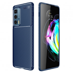 Capa Motorola Edge 20 Pro Fibra de Carbono de Textura Flexível
