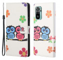 Xiaomi Redmi 10 Lanyard Owl Pair Case