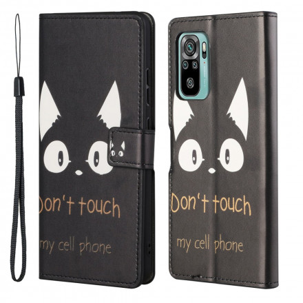 Xiaomi Redmi 10 Capa "Don't Touch My Cell Phone