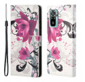 Capa Xiaomi Redmi 10 Flores Tropicais