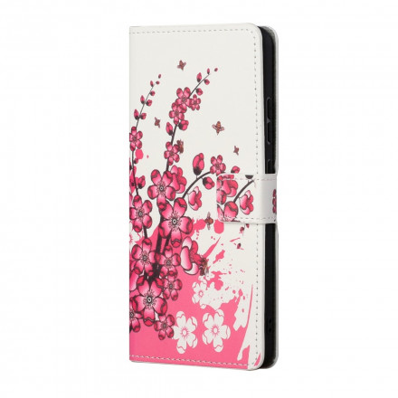 Capa Xiaomi Redmi 10 Flores Tropicais