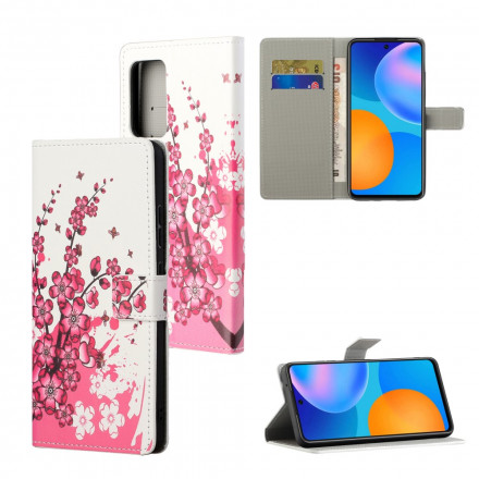 Capa Xiaomi Redmi 10 Flores Tropicais