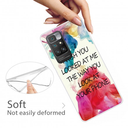 Xiaomi Redmi 10 Cover I Wish You Wished You Looked At Me