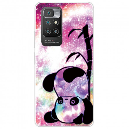 Xiaomi Redmi 10 Panda e Capa de Bambu