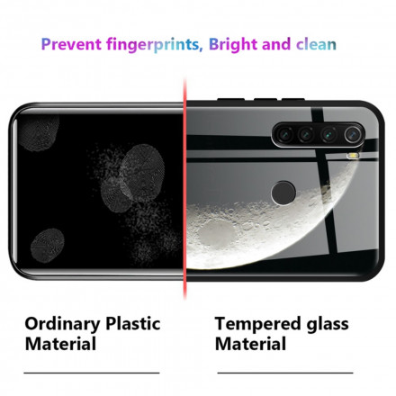 Xiaomi Redmi 10 Capa de vidro temperado Flores realistas