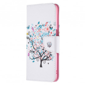 Capa Oppo A54 5G / A74 5G Árvore florida