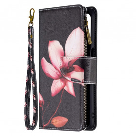 Case Oppo A54 5G / A74 5G Flor de Bolso com Fecho