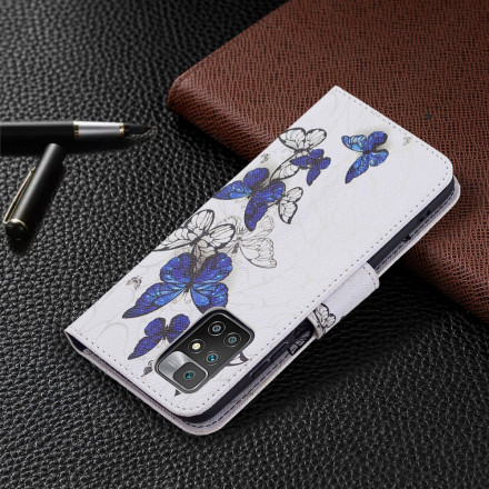 Xiaomi Redmi 10 Capa das Borboletas Incríveis