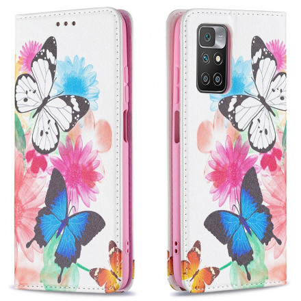 Tampa Flip Cover Xiaomi Redmi 10 Color Butterflies
