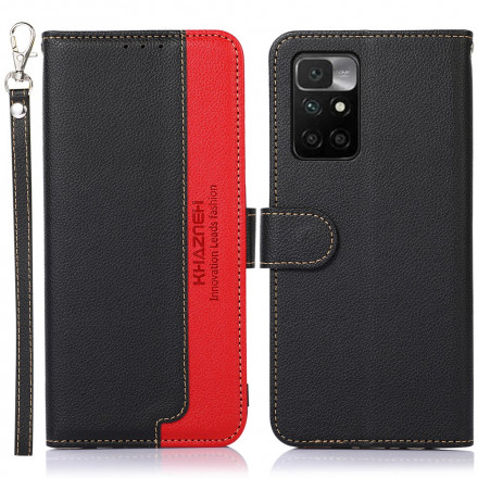 Xiaomi Redmi 10 Style Litchi RFID Case KHAZNEH