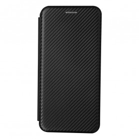 Tampa Flip em frente ao A94 5G Silicone Cor de carbono