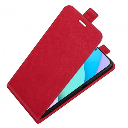Xiaomi Redmi 10 Efeito Couro Aba Vertical